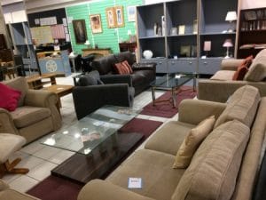 Couches and wall units